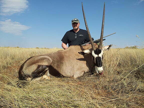 Shepherd Scope Customer on Safari with V1A long range riflescope