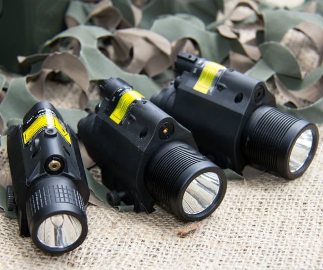 Ultrabright Cree LED Laser Pointer Combo Tactical Flashlights