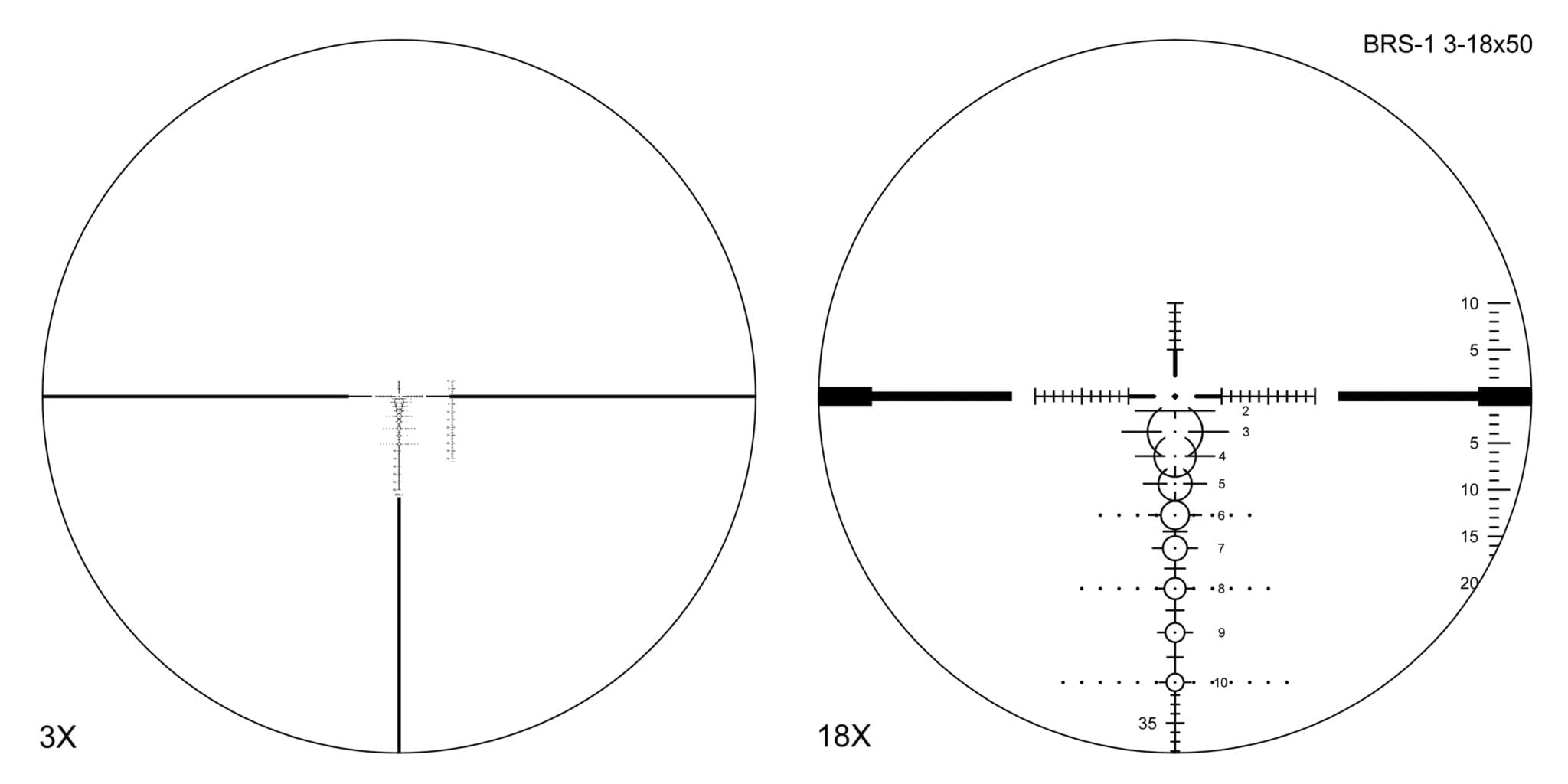 Shepherd Scopes BRS 3-18x50 | Shepherd Scopes